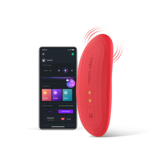 Magic nyx Red-Wearable vibrator
