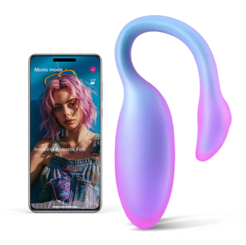 Flamingo max blue -Wearable vibrator with